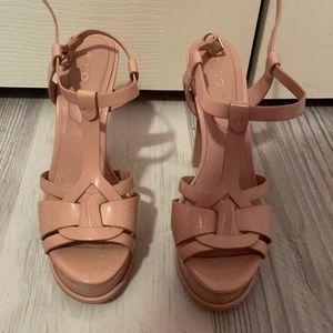 aldo dusty rose heels